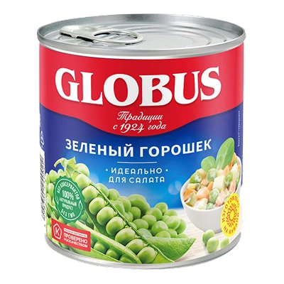 Горошек Глобус 425гр