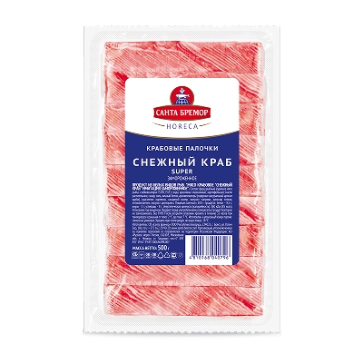 Крабовые палочки Cнежный краб 500гр